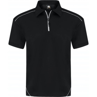 ORN Workwear Fireback 1183 Quarter Zip 100% Wicking Polyester Polo Shirt 200gsm